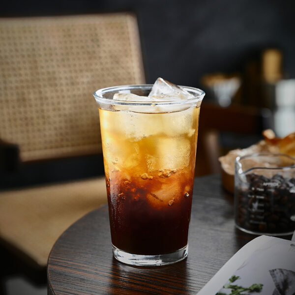 Café Glass Coffee Mugs, Glass Drinkware Juice Cups Coffee Cup - Image 3