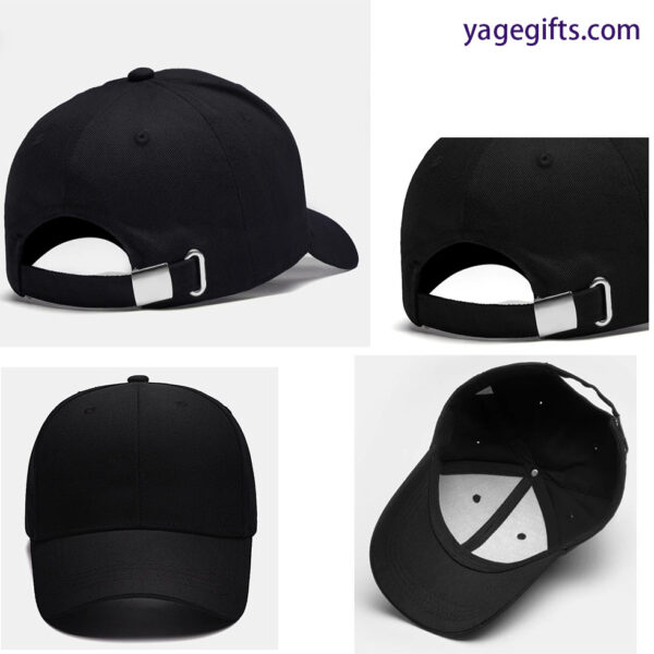 Brushed-Cotton 6-Panel Cap - Embroidered - Image 5