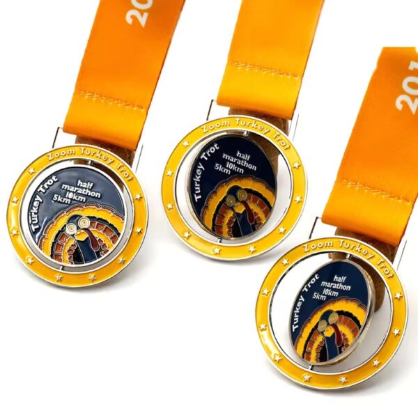 Custom Sports Race Award Medals Gold Blank Metal Plated Custom Made 3D Europe Marathon Medal Medals and Trophies Folk Art - Image 6