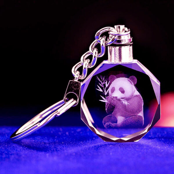Crystal Ornament- Panda Photo Frame - Image 5