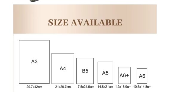 YGN010 Promotional Wholesale Printed Customizable a5 paper notebook Custom Logo Hardcover PU Leather  Notebook with Binding - Image 12