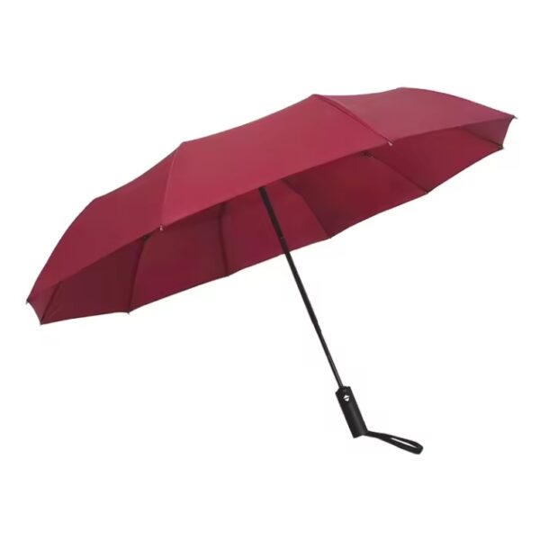 Custom Umbrella Windproof Travel Umbrellas - Easy Auto Open Close, Durable & Compact Umbrella, Strong Fiberglass Frame, Portable Umbrella for Travel - Image 4