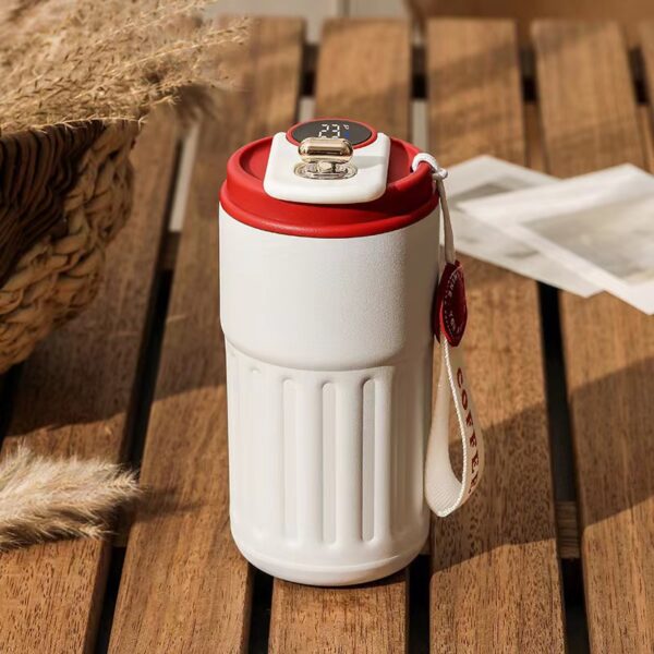 Personalized 450ml Coffee Cup 316 Stainless Steel Thermos Cup Intelligent Temperature Espresso Cups - Image 4