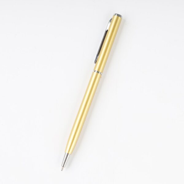 YGP7730 Promotional 1.0 MM Black Blue Red Medium Point Smooth  Writing Pens Office School Metal Ballpoint Pen - Image 10