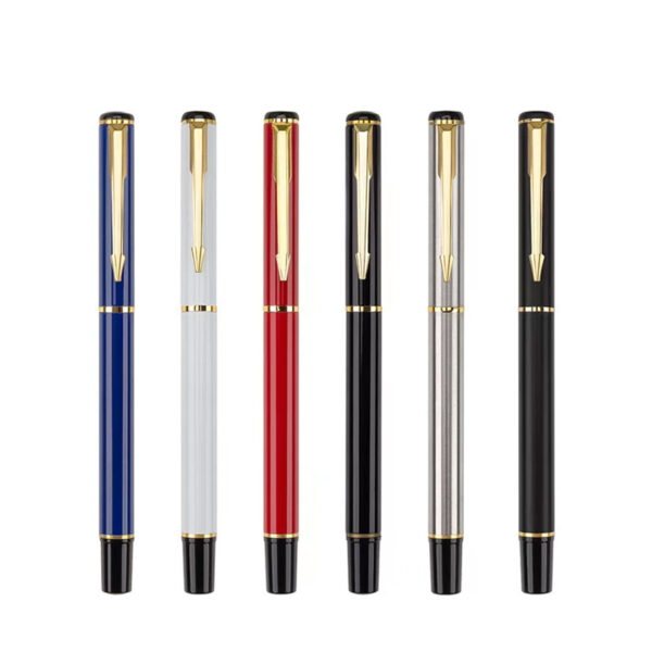 YGP8815 Hot Selling Metal Ballpoint Gel Pen Business Gift Advertising Ball Pen 0.5mm Ink Roller Ball Pens with Custom Logo