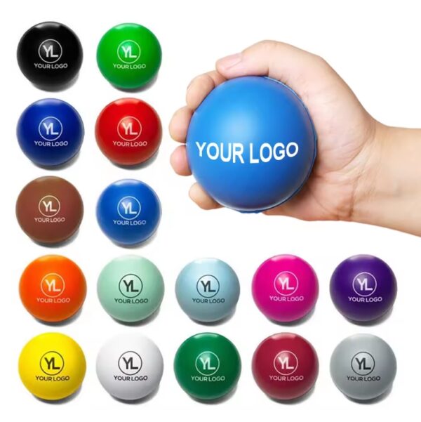 Solid Color Stress Ball- 24 Hour