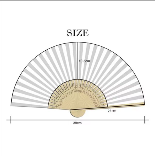 Bamboo Hand Fan for Wedding Souvenir Promo - Image 4