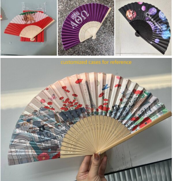 Bamboo Hand Fan for Wedding Souvenir Promo - Image 3