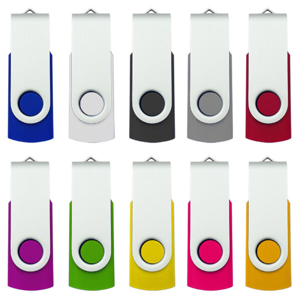 Custom USB Flash Drives Pen Drive Stick 2GB 4GB 8GB Pendrive Swivel USB Flash Drives Portable business USB memory stick