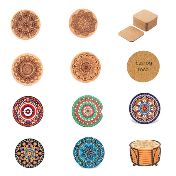 Custom Cork Coasters