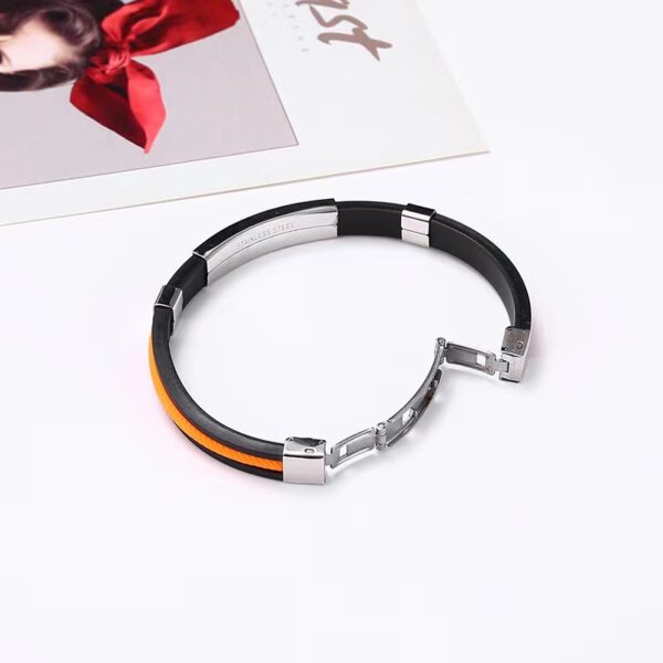 PU Leather Stainless Steel Bracelet - Image 7