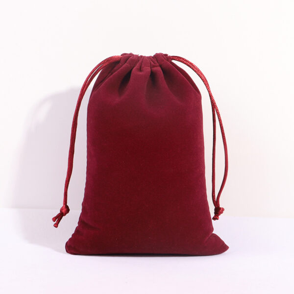 10*12CM Drawstring Pouch Customized Logo Printing Halloween Treat Bags Jewelry Perfume Candle Christmas Gift Bags Bulk - Image 10