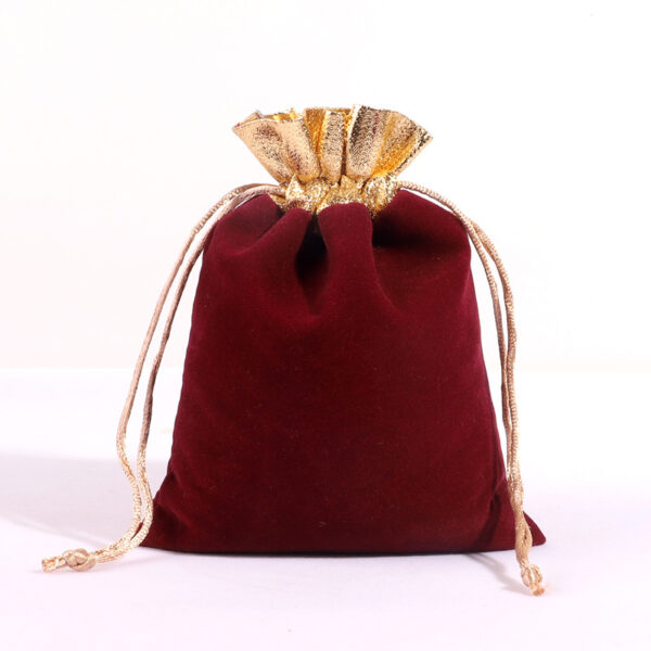 10*12CM Drawstring Pouch Customized Logo Printing Halloween Treat Bags Jewelry Perfume Candle Christmas Gift Bags Bulk - Image 9