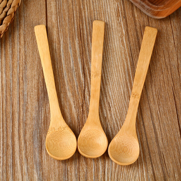 Wholesale Small Bath Coffee Scoopers Salt Spoon Teaspoon Spice Spoons Bamboo Mini Wooden Spoons For Condiment Honey Jam Sugar Coffee - Image 5
