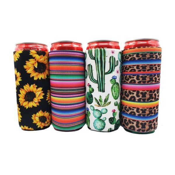 Custom Neoprene Best Can Cooler Slim Can Cooler Bag Beer Water Bottle Holder Personalized Sublimation Can Cooler with Custom Logo