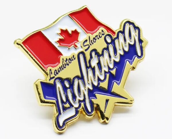 Flag Lapel Pin Brooch Soft Hard Enamel - Image 9