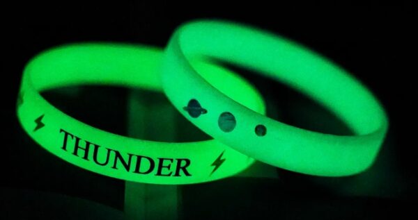 Custom Rubber Bracelet Silicone Wristbands Luminous Bracelets - Image 5