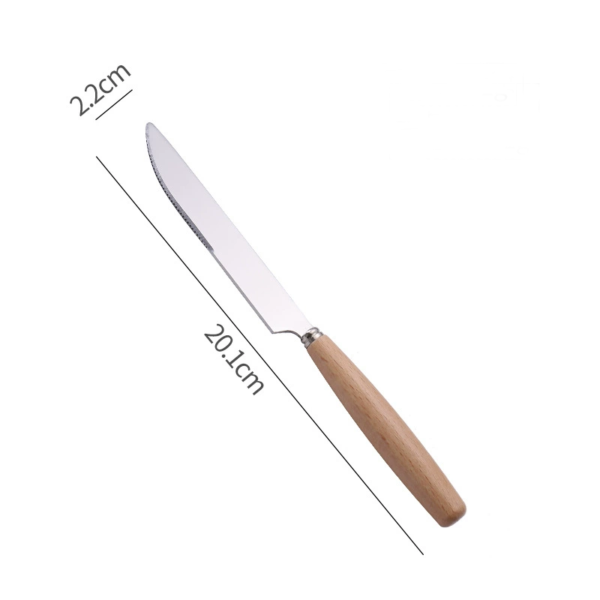 Stainless Steel Utensil Sets in Cotton Pouch - Image 4